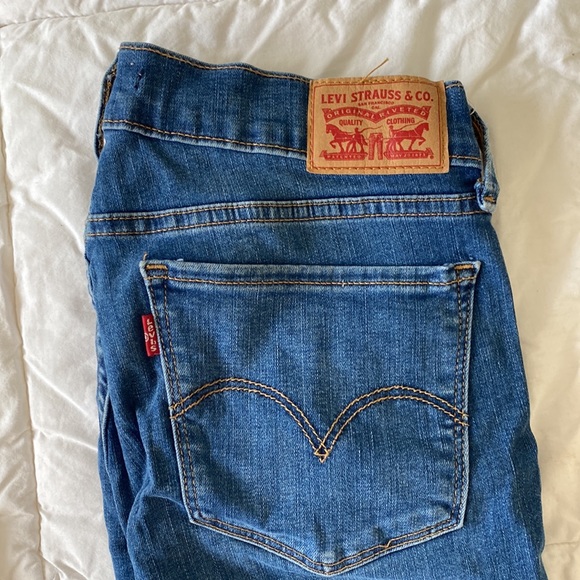 ⭐️2/20$ - LEVIS 710 Blue Super Skinny Demin Jeans - Picture 4 of 4